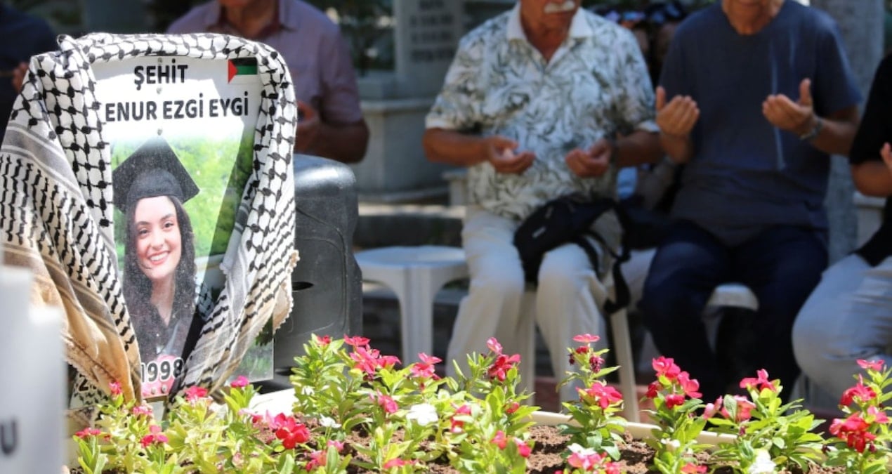 israil askerlerince katledilen aysenur ezgi eyginin esi israilden hesap sorulmasini talep etmistik CKUP8NE2