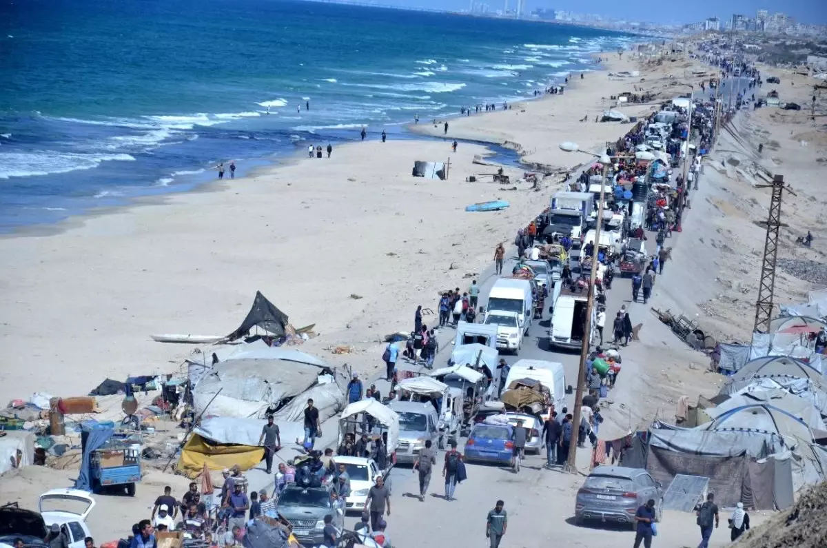 filistinlilerin gazzeye donusu devam ediyor Rq71XldF